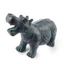 esotec Wasserspeier Flusspferd Hippo Polyresin mit Schlauch Bild 2