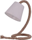 näve Tischleuchte Rope, Stoffschirm, Juteseil, E14 max. 40W Bild 2
