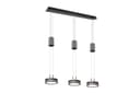 Trio Leuchten LED Pendelleuchte Franklin Grau Dimmbar Bild 2