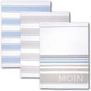 Dyckhoff Geschirrtuch Moin Beige Blau 100% Baumwolle Bild 2