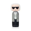 Lucie Kaas Kokeshi Doll Karl Grau Limited Edition Holzfigur 16,5 cm Bild 2