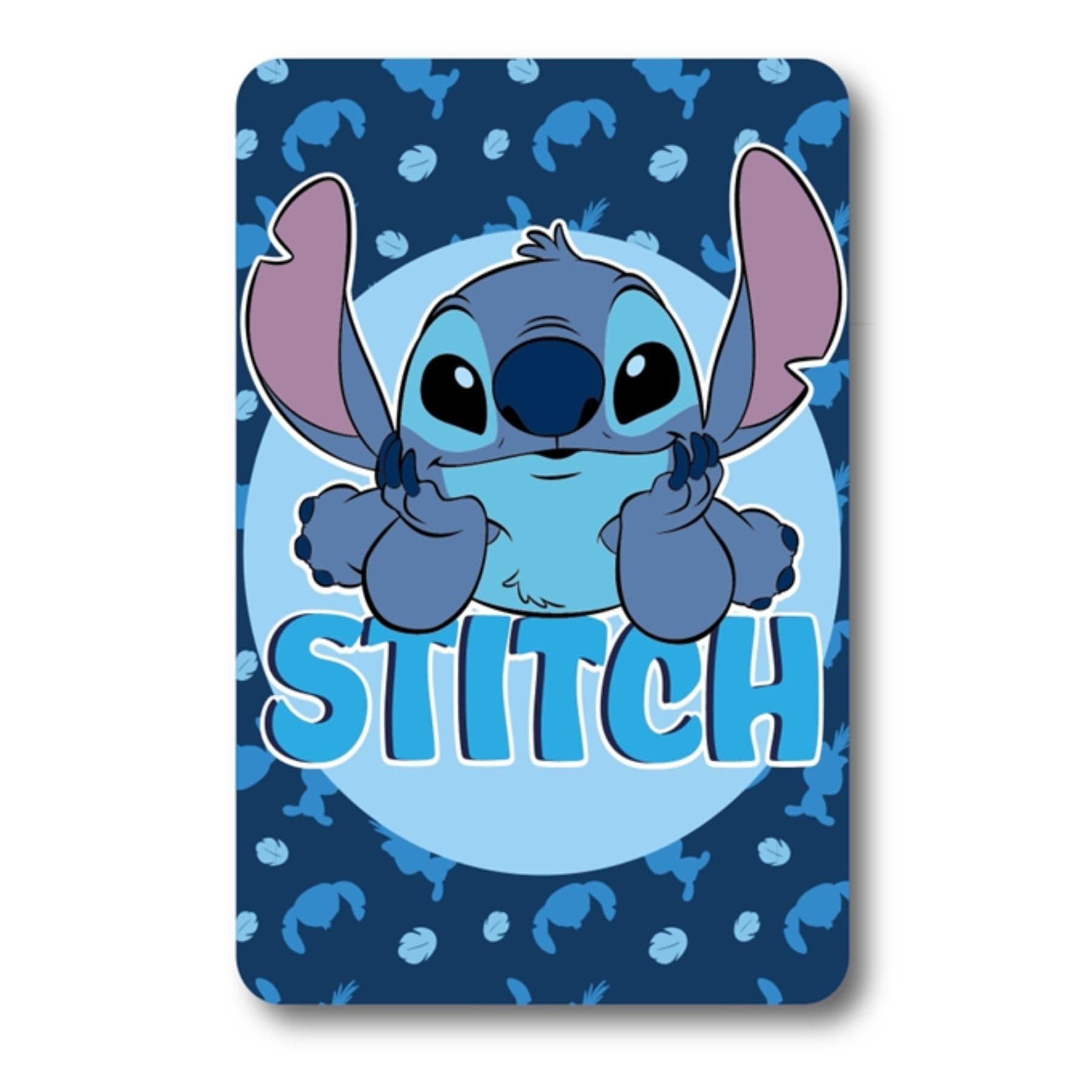 Wohndecke Disney Stitch Fleecedecke 100x140 Kinder Decke weich warm, Textiel Trade B.V.