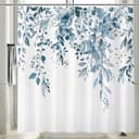 M&W DAS DESIGN Duschvorhang 180x200 cm Pflanzenmuster Bild 2