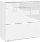 Borchardt Möbel Schuhschrank Torben Weiß Hochglanz Push-To-Open Bild 2