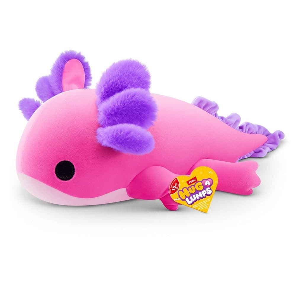 ZURU Plüschfigur Hug-A-Lumps Axolotl Ally mit Gewicht