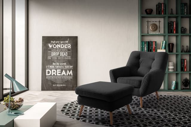 exxpo - sofa fashion Hocker Scandi
