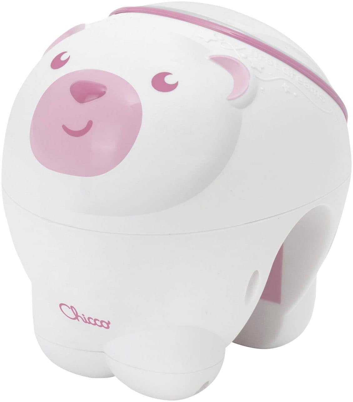 Chicco Nachtlicht Projektor Eisbär Rosa mit Deckenprojektion und Melodien - Bild 2