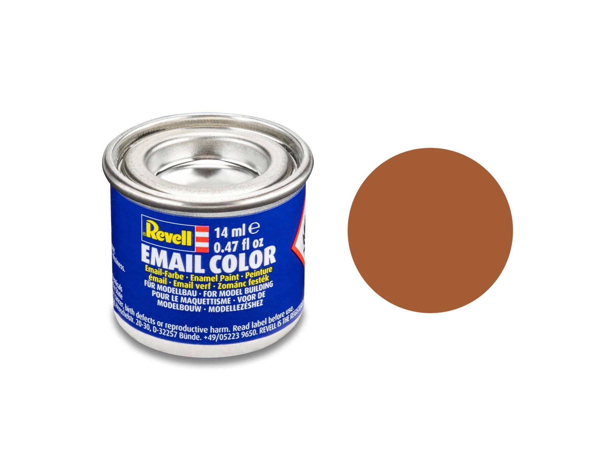 Revell Modellbau-Lack 32185 Braun Matt RAL 8023 14 ml