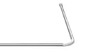 Ridder Duschvorhangstange Universal-Winkelstange Graz Chrom glänzend Aluminium Bild 2