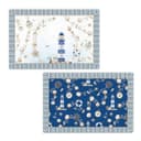 EasyLife Platzset Blue Lighthouse Leuchtturm Motiv Mehrfarbig Bild 2