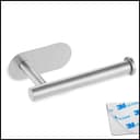 LIVINA HOME Toilettenpapierhalter Selbstklebend Edelstahl Silber Bild 2
