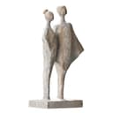 Mirabeau Dekofigur Skulptur Teslin antikgrau Polyresin Bild 2