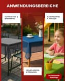 texpot Gartentischdecke PVC Schaum Beige Wetterfest Bild 2