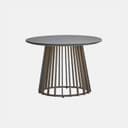Mirabeau Olianne Beistelltisch Braun/Schwarz Beton-Look Bild 2