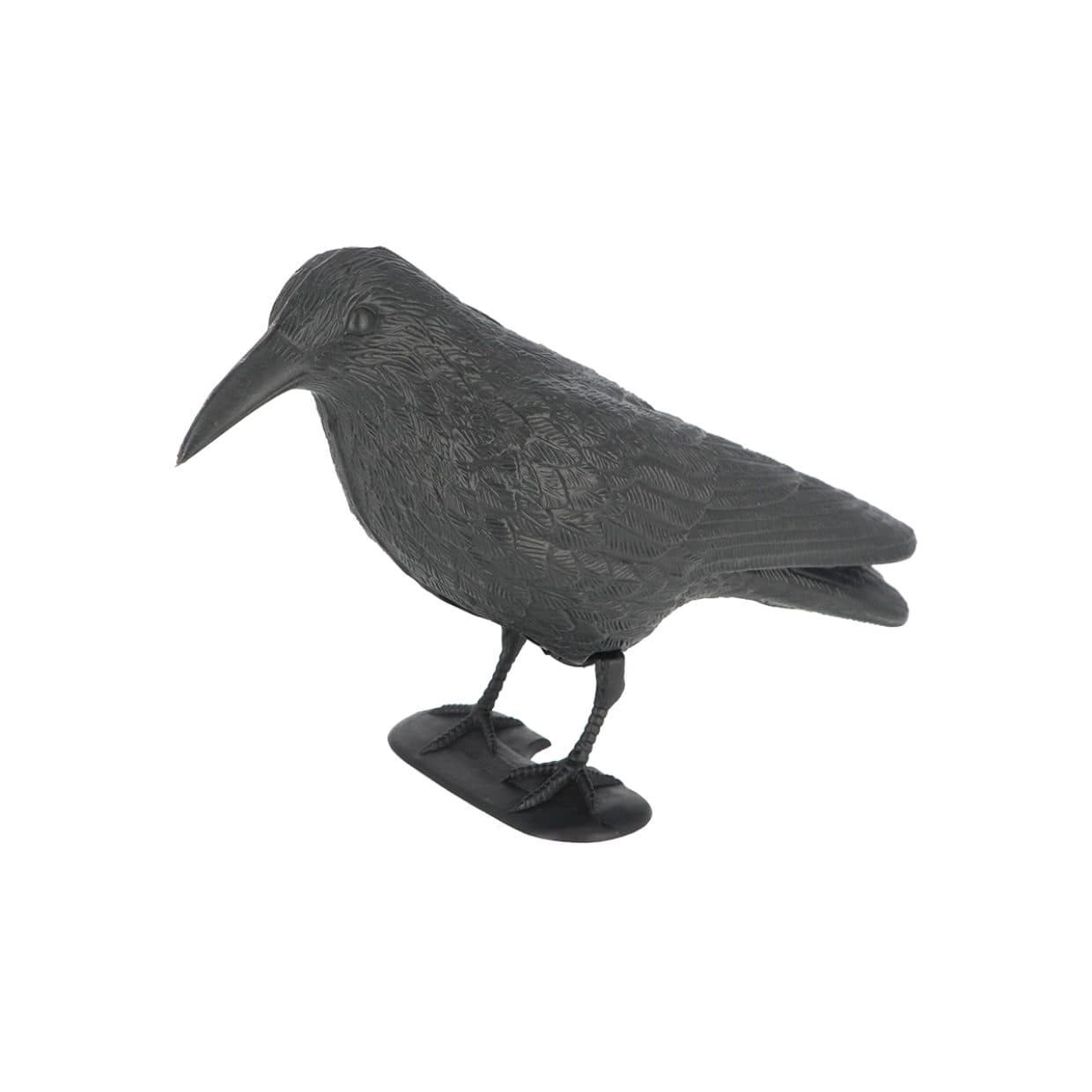 Esschert Design Vogelschreck Krähe Schwarz Wetterfest - Bild 2