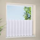 Scheibengardine GERSTER Delia Weiß Polyester Transparent Bild 2