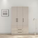 OTTO HOME Kleiderschrank Sylt Garderobe Schrank Hochglanz Bild 2