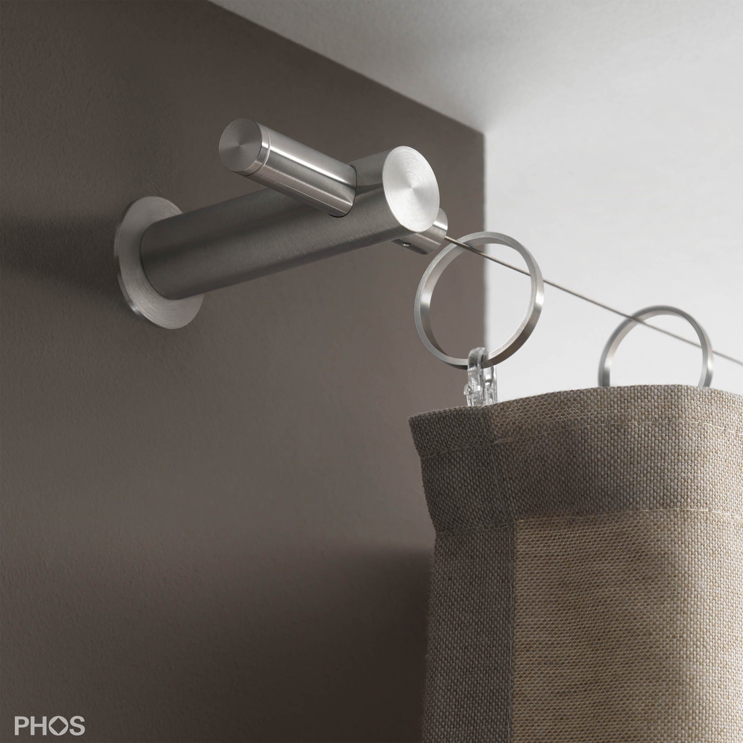 PHOS Design Seilspannsystem für Gardinen und Vorhänge - Bild 2