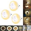 MUPOO LED Nachtlicht Dimmbar mit Dämmerungssensor WarmWeiß Bild 2