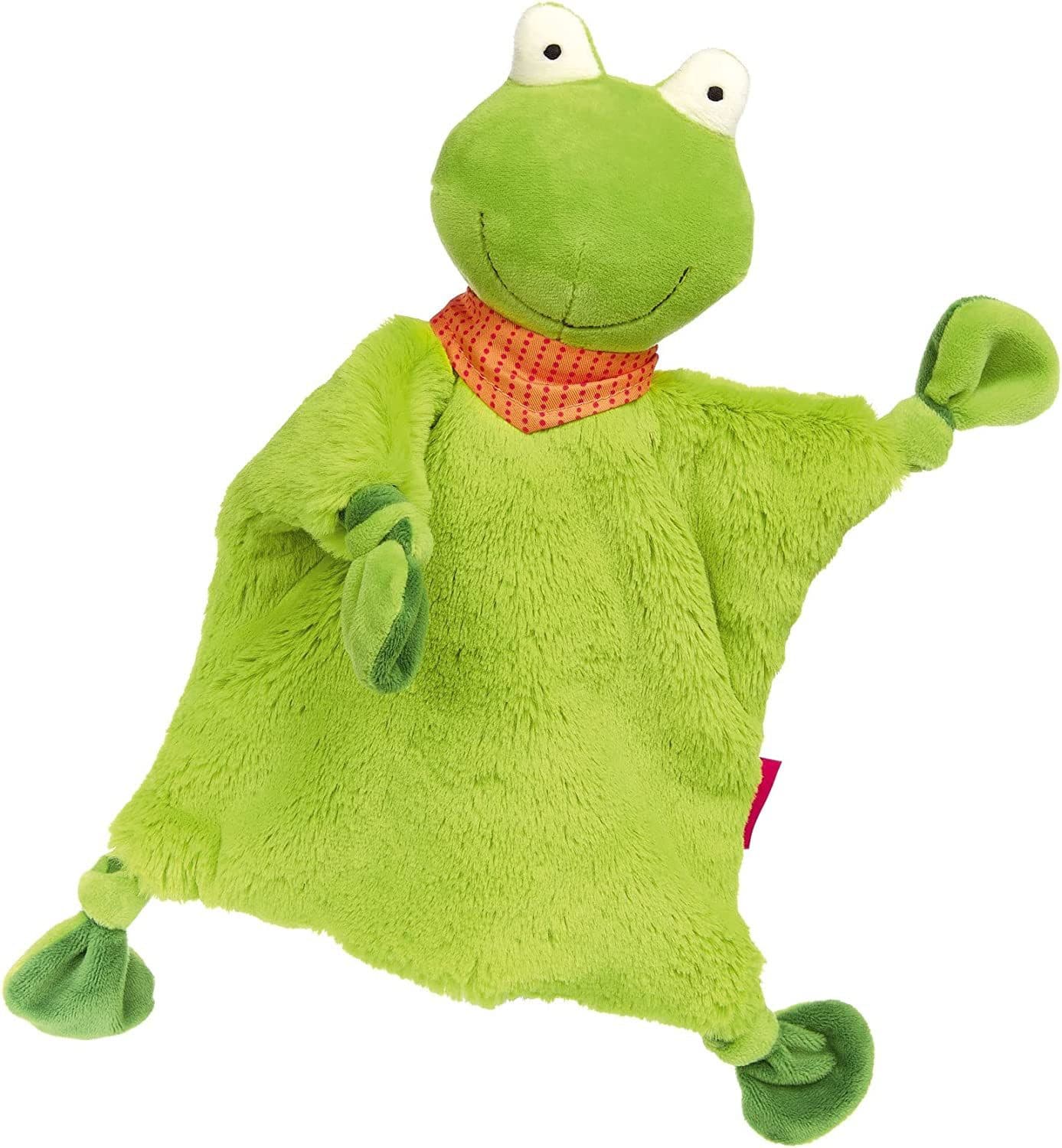 Sigikid Kuschelschnuffeltuch Frosh Grün Microplüsch