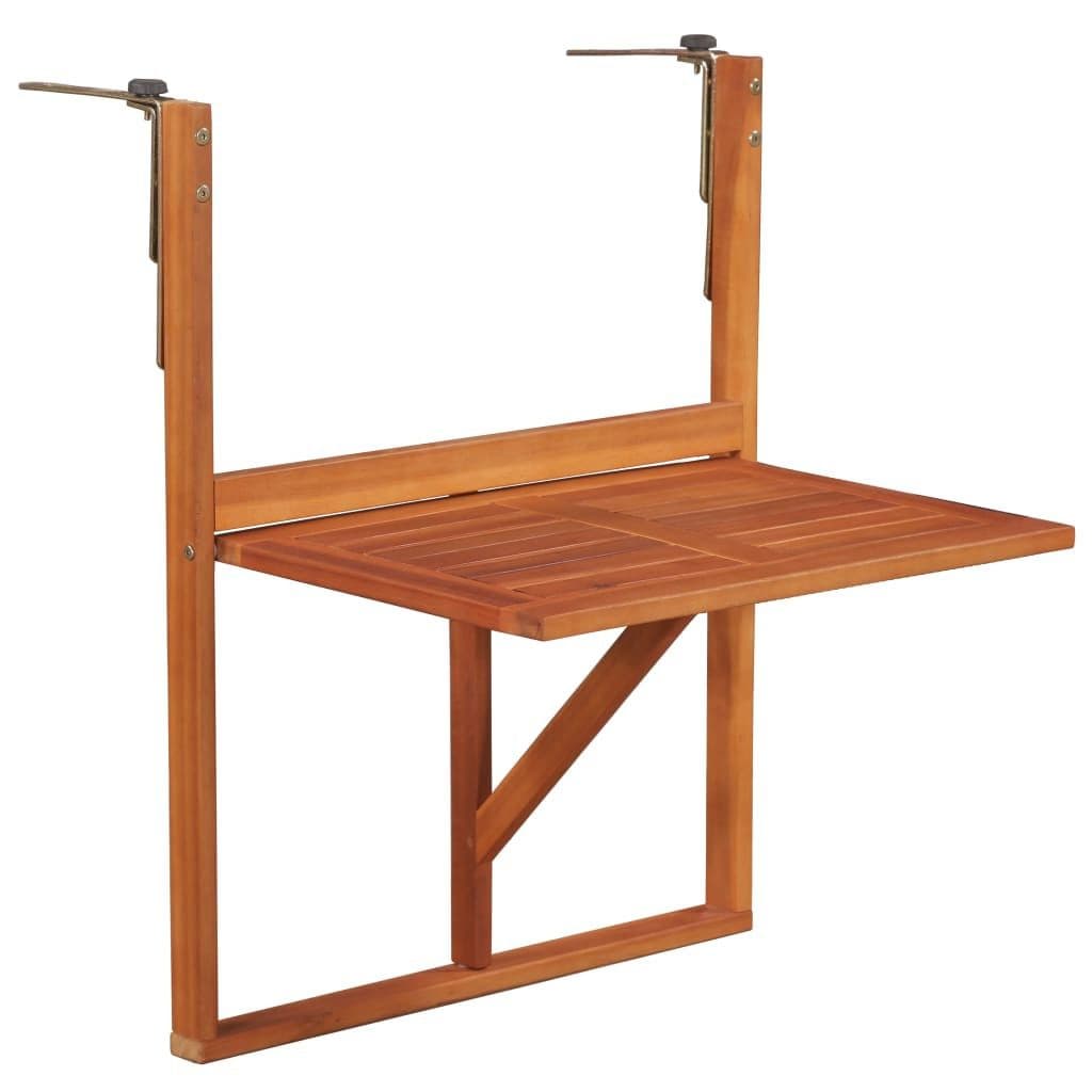 vidaXL Hängetisch Balkon Massivholz Braun - Bild 2
