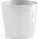 ECOPOTS Blumentopf Amsterdam Mini 13 Weiß für Kakteen und Aloe Vera Bild 2