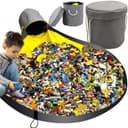 KRUZZEL Spielmatte Spielzeugkorb Aufbewahrungsbox 2-in-1 Bild 2