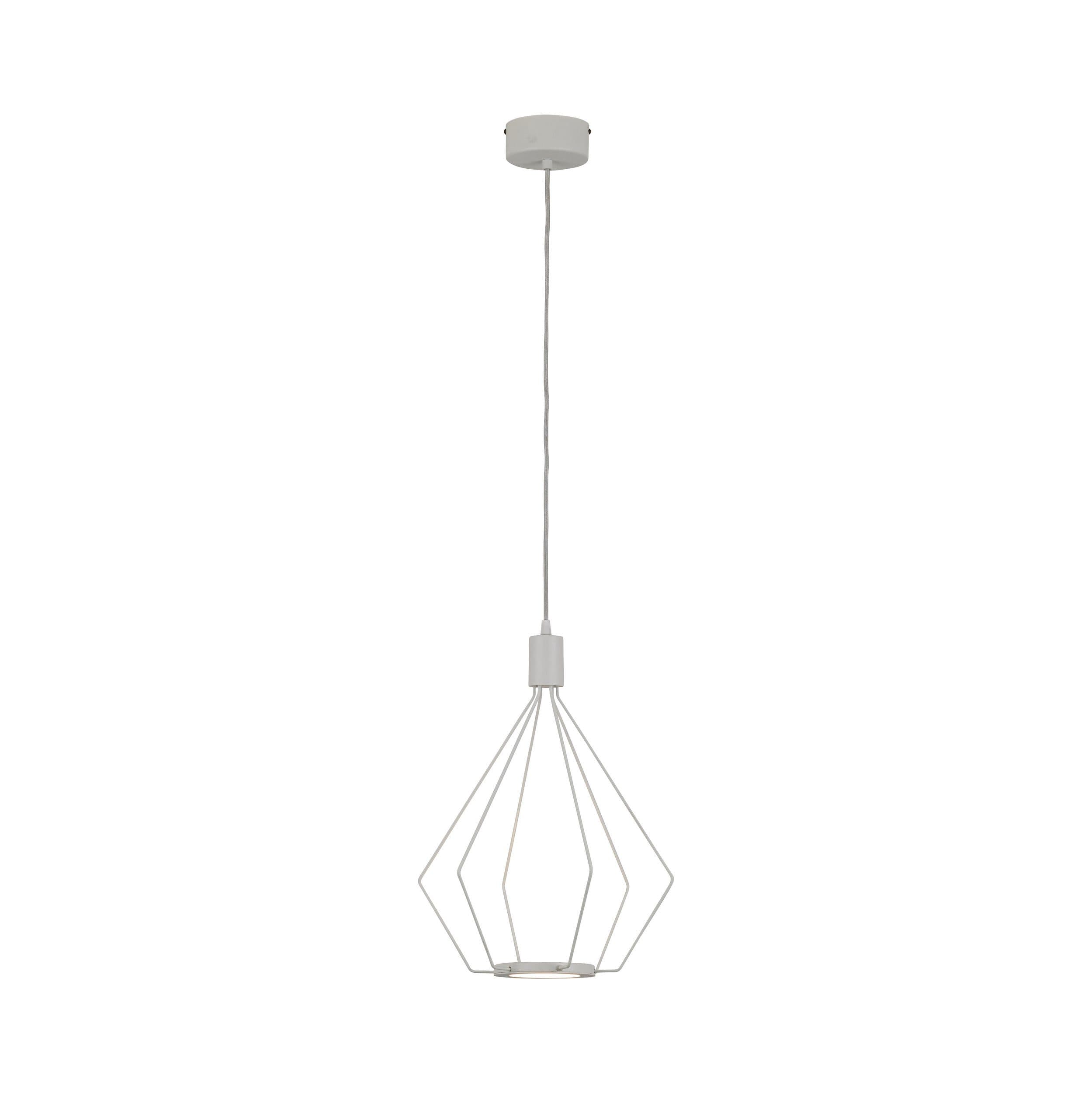 EGLO LED-Hängeleuchte Cados Weiß Ø33,5cm 630lm