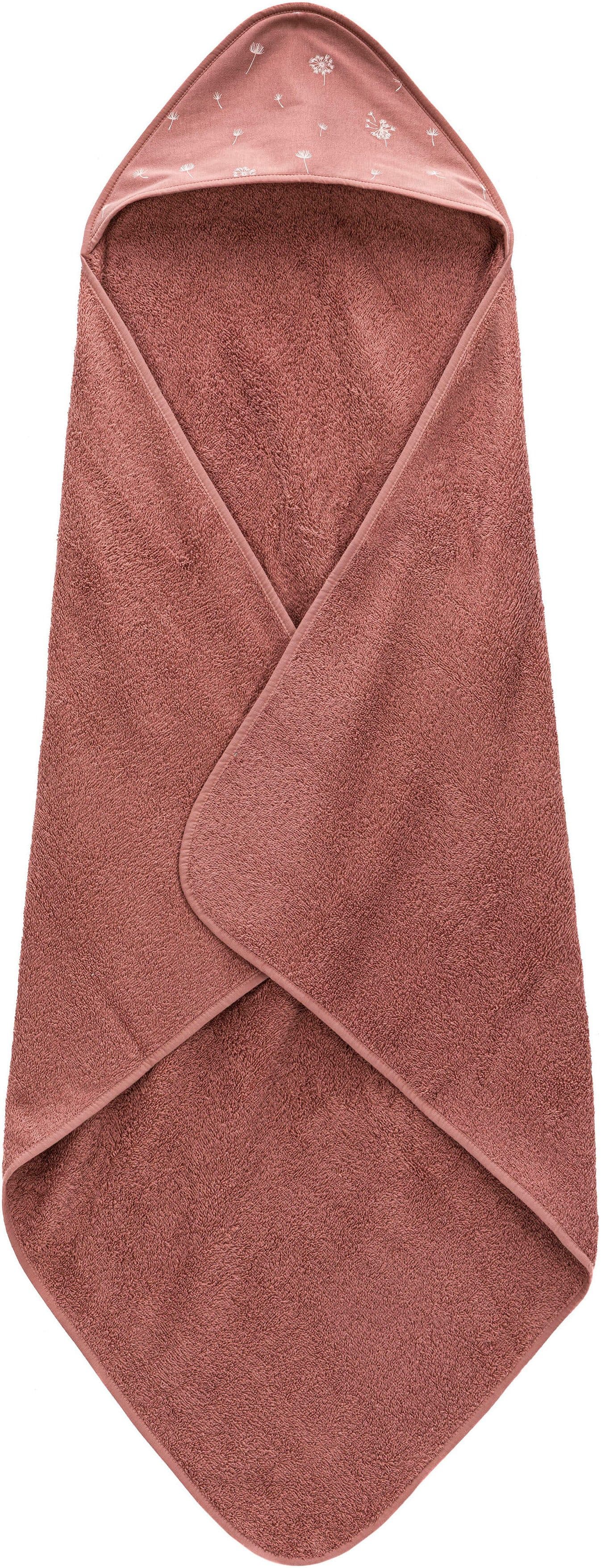 Fillikid Kapuzenhandtuch mit Waschhandschuh Frottee Set Rosa - Bild 2