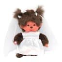Monchhichi Plüschfigur Braut Weiß Brautkleid 20 cm Bild 2