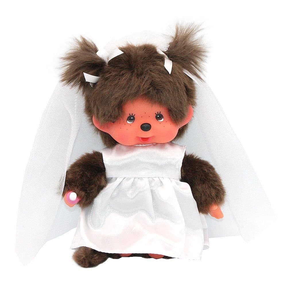 Monchhichi Plüschfigur Braut Weiß Brautkleid 20 cm - Bild 2