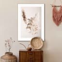 REINDERS Gerahmtes Bild Pampasgras Natur Khaki MDF Bild 2