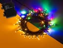 Out of the Blue LED-Lichterkette 120 LEDs warmweiß + bunt mit Timer IP44 Bild 2