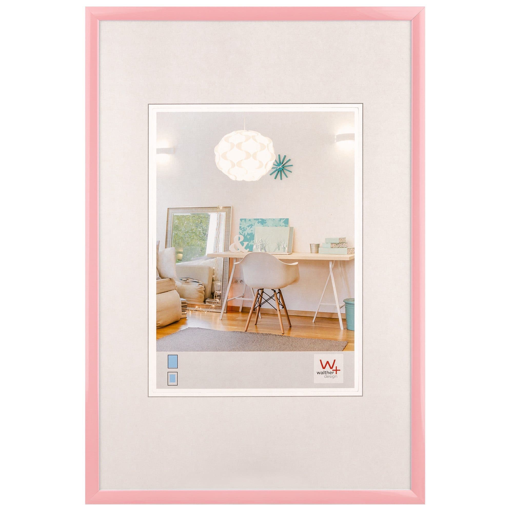 Walther Design Bilderrahmen New Lifestyle Pastelltöne rosa - Bild 2