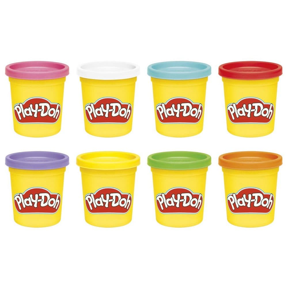Hasbro Play-Doh Knete Regenbogen Farben 8er Pack - Bild 2