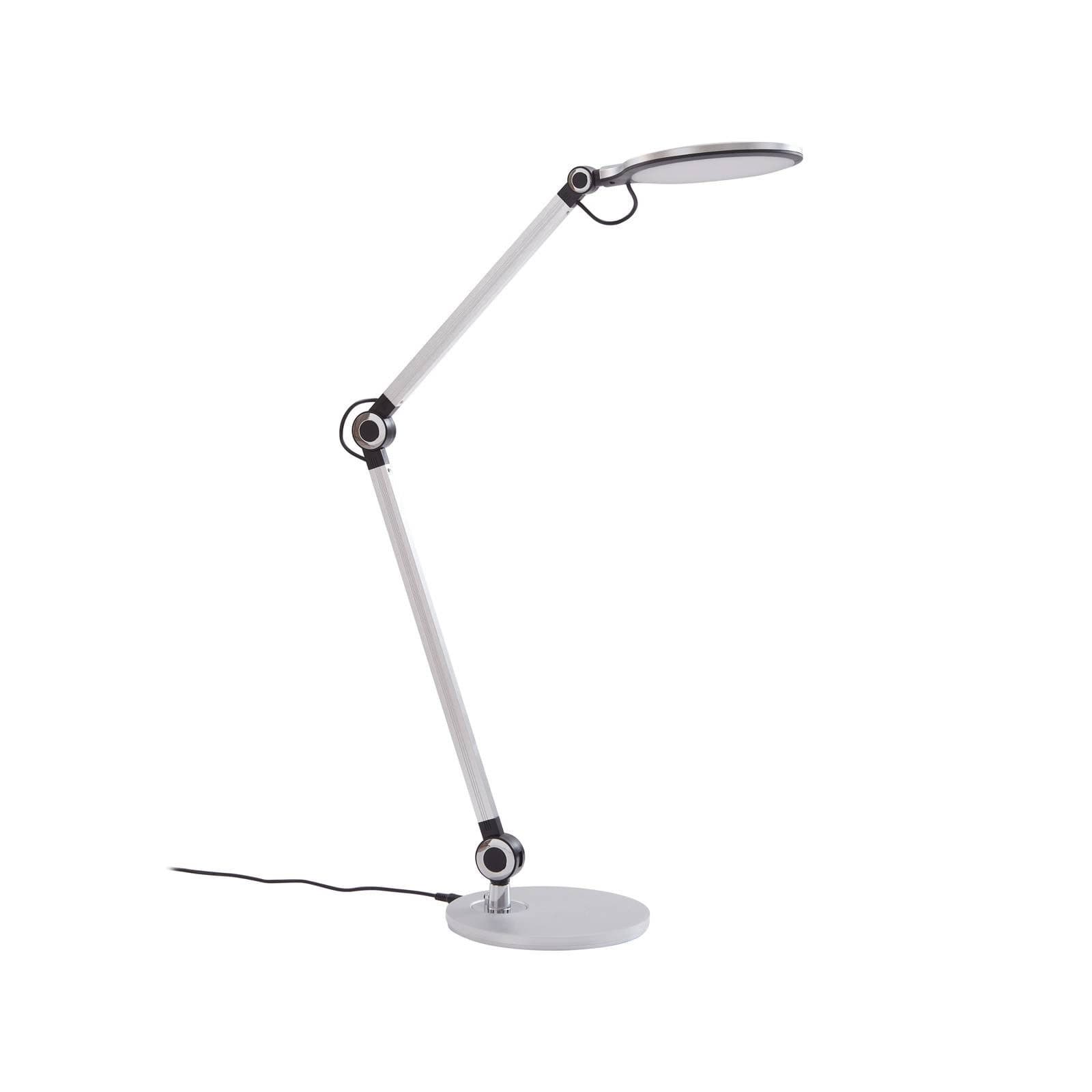 Lindby LED-Tischleuchte Nyxaris Silber Metall CCT - Bild 2