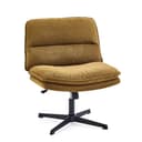 hjh LIVING Loungesessel Criss-Cross 20 Stoff ohne Armlehnen, Bürostuhl, Schneidersitz Stuhl drehbar Bild 2