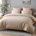 Cozyor Mikrofaser Bettwäsche Allergiker Beige 3-teilig Bild 2