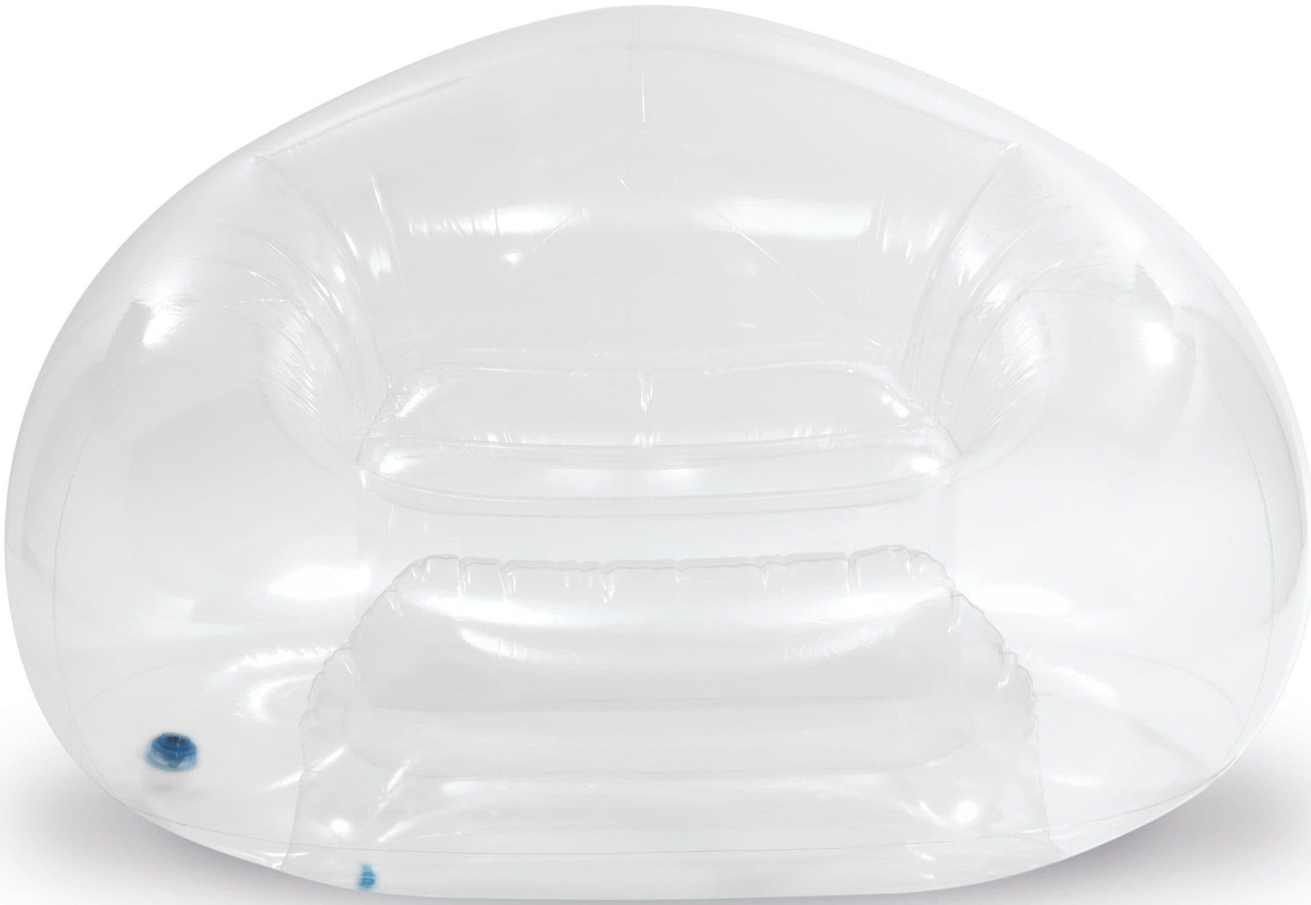 Intex Transparenter aufblasbarer Luftsessel Beanless Bag Chair - Bild 2