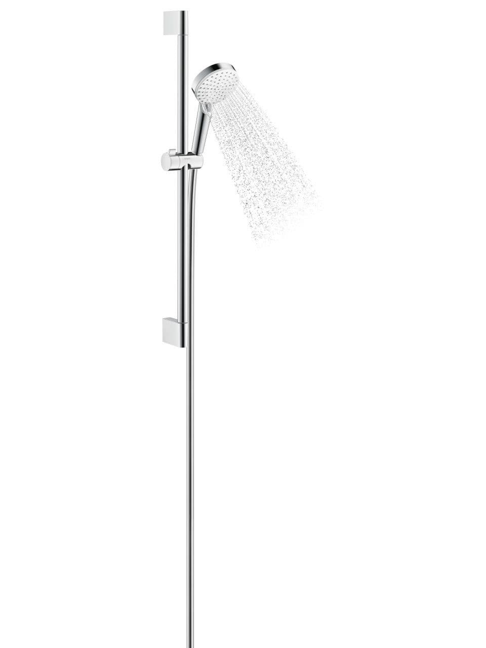 Grohe Brausegarnitur Crometta Vario EcoSmart 2 Strahlarten Chrom-Weiß