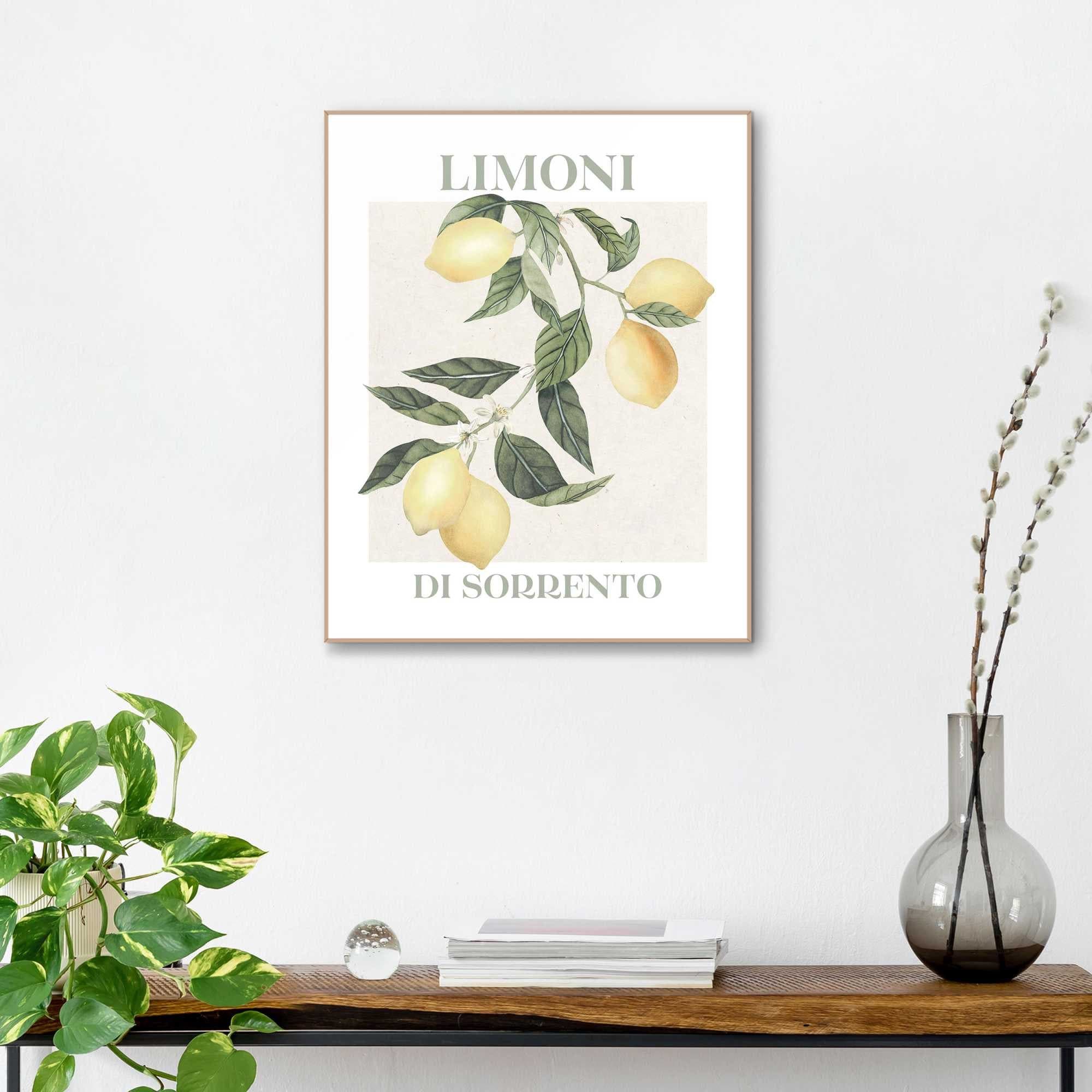 REINDERS Bild mit Rahmen Limoni Gelb Modern - Bild 2