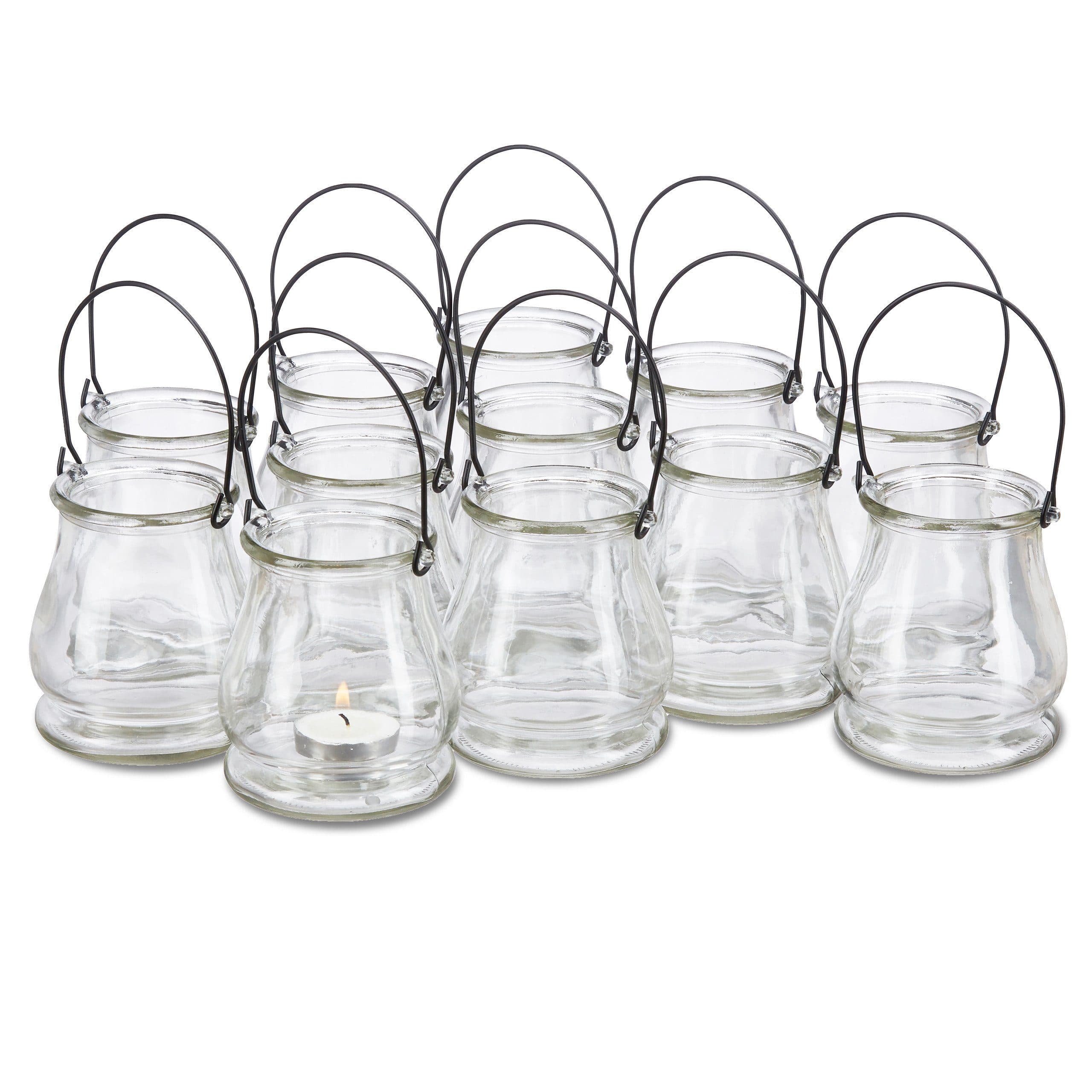 relaxdays Windlicht Glas 12er Set Transparent - Bild 2
