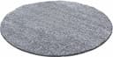 AYYILDIZ TEPPICHE Life Shaggy 1500 Hochflor-Teppich Grau Rund Bild 2