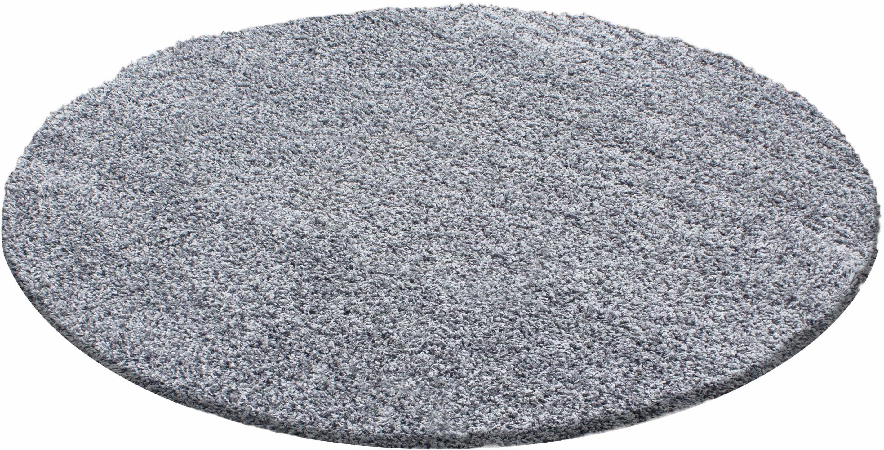 AYYILDIZ TEPPICHE Life Shaggy 1500 Hochflor-Teppich Grau Rund - Bild 2