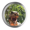 CreaDesign Kinderwanduhr T-Rex Funkuhr Aluminium Bunt Bild 2