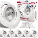 Maxkomfort LED Einbaustrahler 6er-Set Warmweiß 3000K Bild 2
