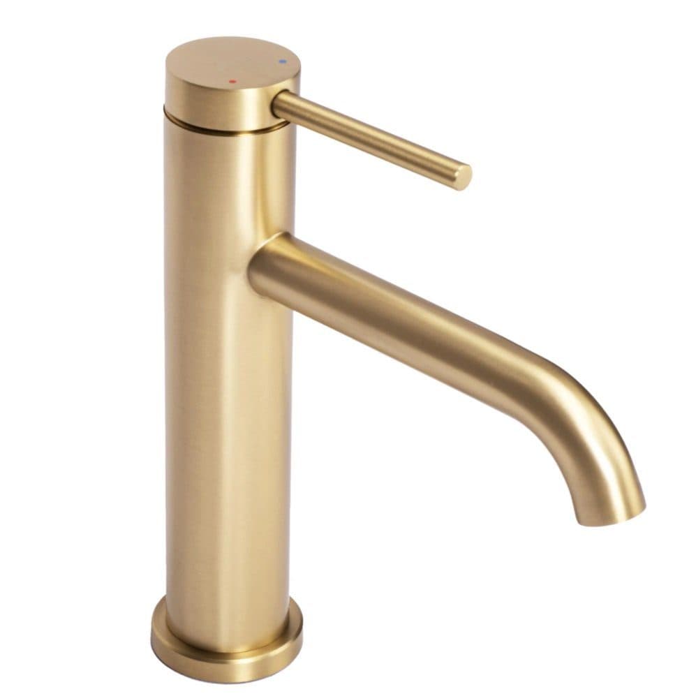 wohnwerk.idee Badarmatur Gold Matt Einhebelmischer Clif - Bild 2