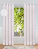 OTTO HOME Gardine Amani Beige Polyester Ösen 135x145cm Bild 2
