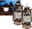 ChiliTec LED Camping Laterne Retro Design Dimmbar Kupfer Bild 2