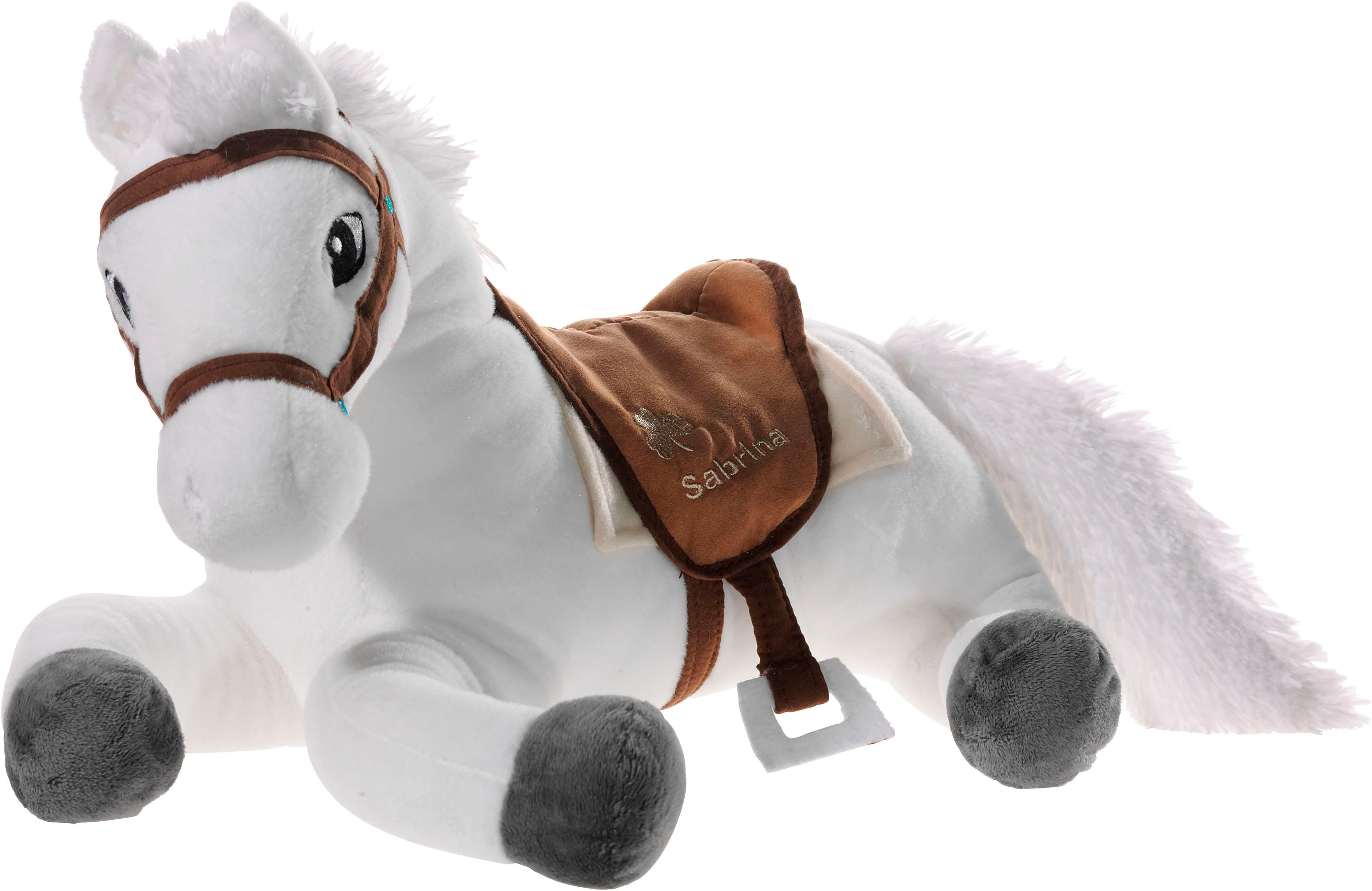 HEUNEC Plüschfigur Bibi & Tina Pferd Sabrina weiß 50 cm